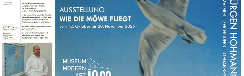Ausstellung Wie die Möwe fliegt