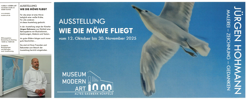 Ausstellung Wie die Möwe fliegt