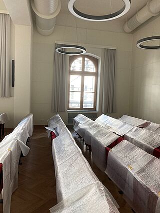 Renovierung großer Schwurgerichtssaal F.a.M.